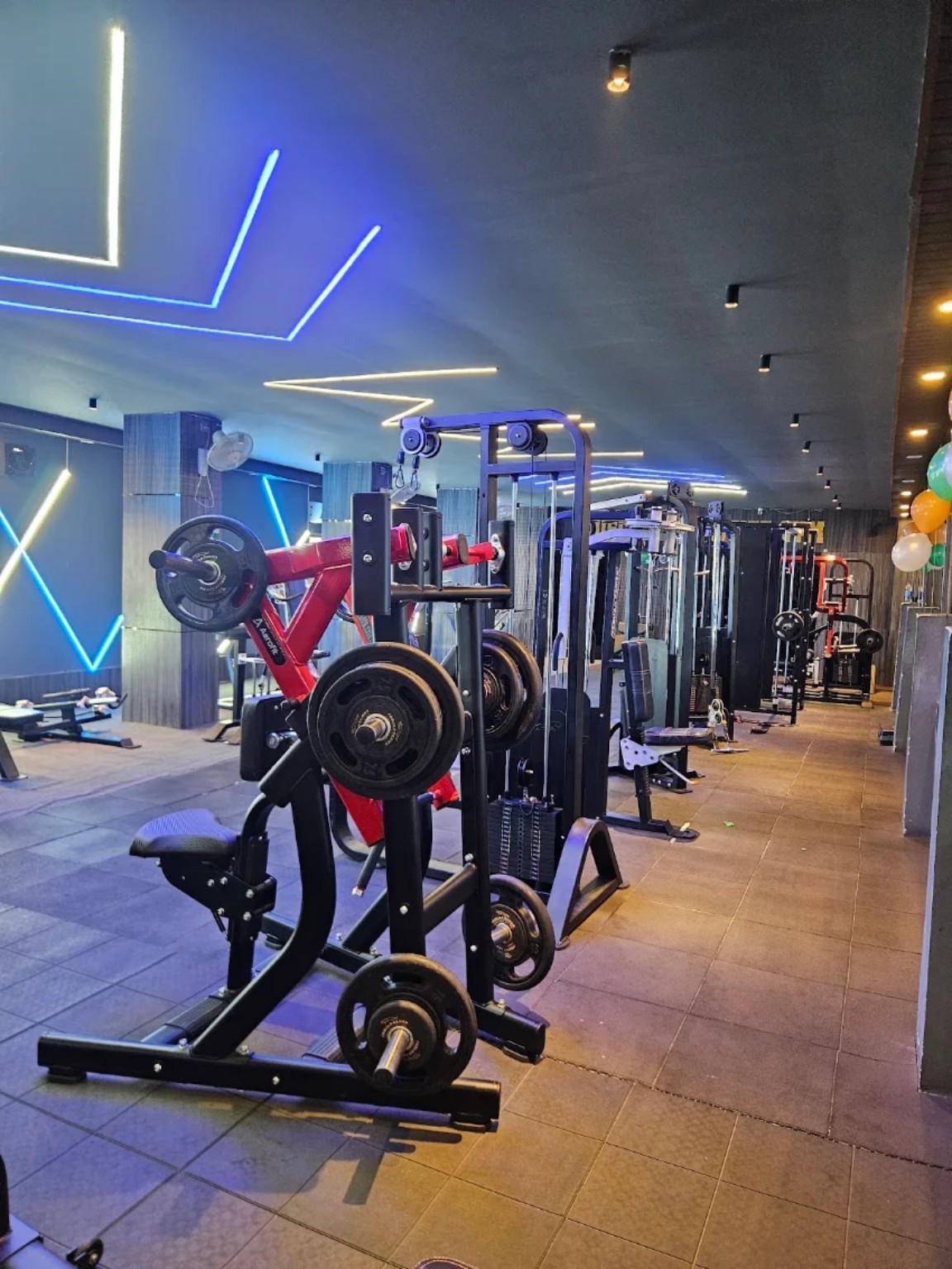 Cable training area